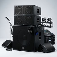 Pack audio complet disponible : enceintes, moniteurs de scène, table de mixage et flight case pour une commande tout-en-un