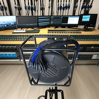 Câble audio numérique multicore 32 canaux 200 XLR Spriter, optique, type méduse, signal audiophile, maillé, RJ45 CAT5E, certifié CE
