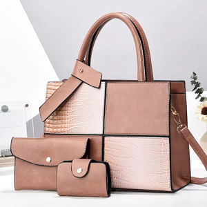 กระเป๋าถือผู้หญิงรุ่นใหม่ปี 2025 ลายหนังจระเข้สีวินเทจ ทำจากหนัง PU ดีไซน์สวย พร้อมชุดกระเป๋าสำหรับผู้หญิง - Product Image 6