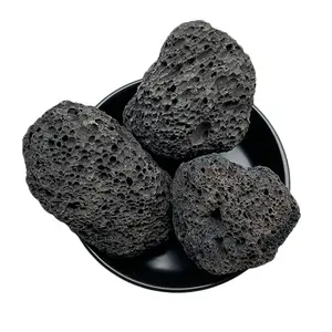 Piedras de Lava naturales salvajes para pavimentación, Mineral volcánico, arena, Roca, SPA, Sauna, polvo por todas las especificaciones para decoración, filtro de agua