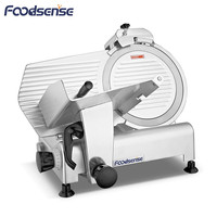 Trancheuse à viande électrique commerciale semi-automatique en acier inoxydable pour viande congelée, fournisseur de Guangzhou 2025