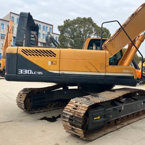 Excavatrice d'occasion Hyundai 330LC-9S de 33 tonnes, modèle 2023, avec composants essentiels (moteur, boîte de vitesses, pompe), rapport fourni - Product Image 6