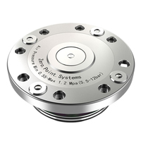 Système de serrage pneumatique automatique à point zéro, dispositif de fixation rapide automatisé pour applications sur machines-outils CNC