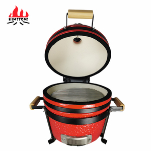 KIMSTONE 16 Inch Kamado <strong>Tabletop</strong> Series Ceramic <strong>Grill</strong> Charcoal Smoker the <strong>Best</strong> Choice for Indoor/Outdoor Cooking - Product Image 5