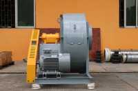 Ventilateurs d'extraction de poussière, souffleur d'air à jet haute pression, ventilateur centrifuge sur pied en acier inoxydable OEM pour moulin à farine
