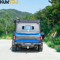 Huntoo Carpa de Techo Rígida Desplegable Smart Cap para Camioneta, Toldo Superior para Caja de Camioneta, Camper Desplegable para Chevrolet Silverado 1500 2021