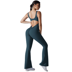 Body Deportivo de Secado Rápido Estilo Europeo Americano, Ropa de Yoga Ajustada con Efecto Levanta Glúteos y Control Abdominal - Product Image 4