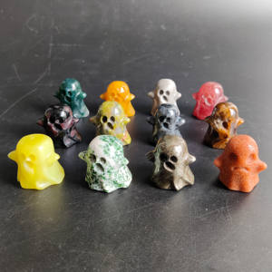 Recién llegado hecho a mano mezclado varios cristales granate <span class=keywords><strong>fantasma</strong></span> tallado para colección - Product Image 2