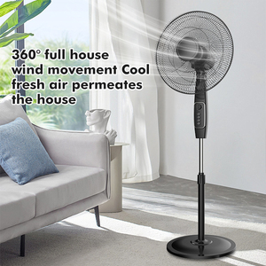 Bán buôn 18 inch AC động cơ bệ <span class=keywords><strong>Fan</strong></span> 7 Blades 3 tốc độ timeable tầng <span class=keywords><strong>Fan</strong></span> ABS 65 Wát đứng <span class=keywords><strong>Fan</strong></span> - Product Image 2