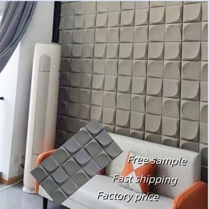 Composant PU <span class=keywords><strong>brique</strong></span> creuse à neuf carrés <span class=keywords><strong>brique</strong></span> poreuse légère pour décoration murale de fond <span class=keywords><strong>cloison</strong></span> double face - Product Image 5