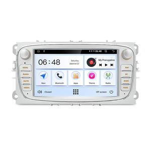 Autoradio multimédia STWEI pour Ford Focus S-Max Mondeo Galaxy C-Max Kuga GPS Carplay Auto Noir Android13 WIFI BT Navigation - Product Image 1