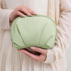 Bolsa de Maquillaje Personalizada Qetesh con Forma de Concha, Ligera, Portátil, para <span class=keywords><strong>Viajes</strong></span>, Cosméticos y Artículos de Aseo, con Divisores para Uso Diario - Product Image 5