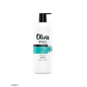 Pro Care Strength and Shine <b>Shampoo</b> with Herbal Extracts for Damaged Hair and Scalp Care 1200 ml Olivia - Product Image 3