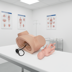 Simulador de Entrenamiento de Partería Médica, Maniquí de Entrenamiento de Parto, Modelo de Parto para Enfermería Ginecológica - Product Image 6