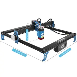 Máquina de grabado maestro láser Comgrow, grabador láser DIY de 32 bits, impresora 3D de corte de Metal con protección de seguridad, láser CNC