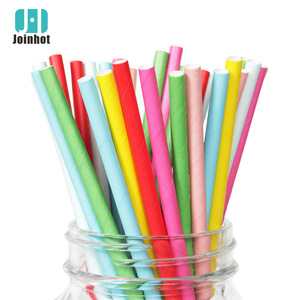 <b>Paper</b> Straws Solid Color White Black <b>Biodegradable</b> Disposable Party Use - Product Image 5