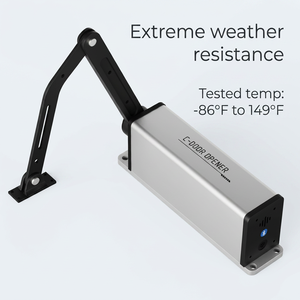 Ouvre-<span class=keywords><strong>portail</strong></span> battant <span class=keywords><strong>articulé</strong></span> moderne en alliage d'aluminium avec <span class=keywords><strong>moteur</strong></span> DC sans balais, capacité de charge 260 kg, télécommande 433 MHz pour entrée extérieure - Product Image 6