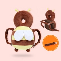 Coussin de protection anti-chute pour bébé, appui-tête en forme d'abeille, sac à dos de sécurité pour apprendre à marcher, coussin de protection pour bébé