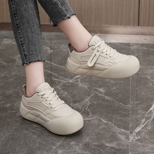 2026 Wholesale Summer Thick-<b>Soled</b> Versatile <b>Inner</b> Height-Increasing Shoes Sports and Leisure Breathable Women's Shoes - Product Image 5