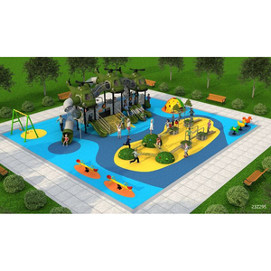 Equipo de Juegos Infantiles para Exteriores, Casa de Juegos para Niños, Tubería Galvanizada, Material LLDPE, 1 Año de Garantía, Razonable - Product Image 5