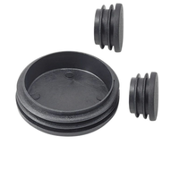 Embouts en plastique pour tubes de 50 mm / Bouchons carrés en plastique / Embouts obturateurs en plastique / Inserts pour tubes / Bouchons de tuyaux moulés par injection OEM/ODM