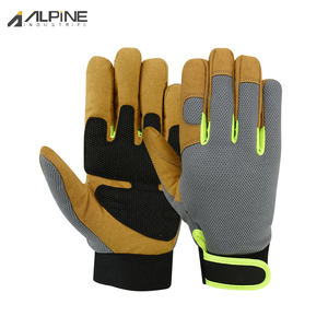Guantes mecánicos de trabajo de cuero de alta calidad/Guantes de montaje de trabajo/Guantes DE SEGURIDAD DE CUERO Guantes mecánicos - Product Image 3