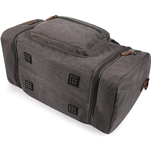 Hunthouse — sac à dos en toile pour voyage, sac polochon surdimensionné pour le week-end - Product Image 6