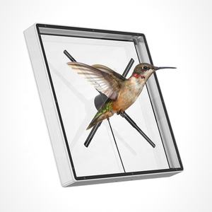 Ventilateur publicitaire holographique 3D avec écran mural LED, utilisation en intérieur, application éducative, application mobile portable, haute résolution, étui - Product Image 1