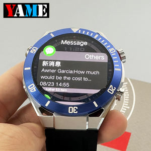 Reloj inteligente HK5 2023 para hombres al aire libre IP68 resistente al agua AMOLED Herren compatible con teléfonos Android IOS reloj inteligente redondo deportivo - Product Image 4