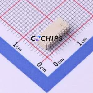 WAFER-SH1.0-8PWB Wire-to-Board Pin Header SMD,P=1mm,Horizontal Mount Connector 1x8P 1mm Horizontal Mount SH - Product Image 2