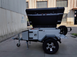 4x4WD Venta caliente Offroad Camping Camper Trailer Mini Off Road Caravan Camper RV Van Trailer - Product Image 5