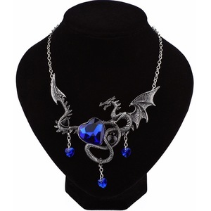 Nuevo collar Europeo Americano estilo <span class=keywords><strong>Retro</strong></span> exagerado oscuro gótico club nocturno accesorios creativos de personalidad para Mujeres Hombres - Product Image 1