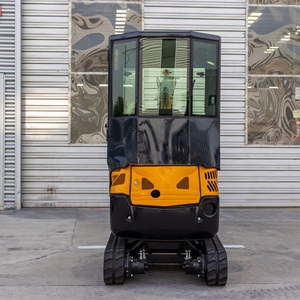Mini-excavatrice insonorisée HT-13 de 1,3 tonne avec porte à double joint pour travaux de terrassement en milieu hospitalier, certifiée CE Euro <span class=keywords><strong>5</strong></span>, faible niveau sonore intérieur - Product Image 4