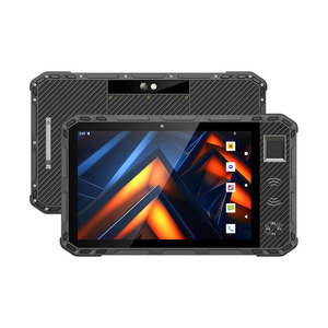 Tablette PC robuste pour le recensement, écran tactile 8 pouces, 4G LTE, biométrique, empreintes digitales, extérieur, batterie de 10000 mAh, NFC frontal, Android, IP68 - Product Image 1