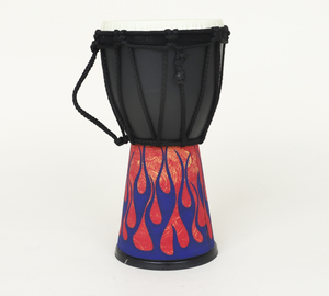 Tambor de mano de 4 pulgadas al por mayor nuevo instrumento de percusión de tótem africano de dibujos animados para niños Tambor Africano - Product Image 3