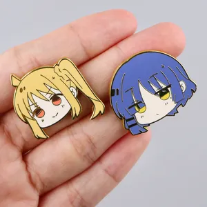 Broches en métal <span class=keywords><strong>BOCCHI</strong></span> <span class=keywords><strong>THE</strong></span> <span class=keywords><strong>ROCK</strong></span> Anime Cosplay, épingles mignonnes de personnages, badges pour vêtements et sacs à dos, accessoires de mode et bijoux - Product Image 4