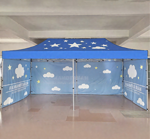 <strong>10</strong> X <strong>10</strong> Advertising Promotion Popup Trade Show Gazebos Stretch Tents Camping Outdoor Heavy Duty Waterproof - Product Image 1