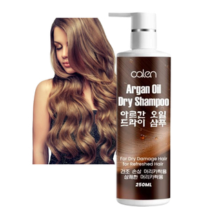 Luxfume 250ML Champú seco normal orgánico para adultos Uso diario Anticaspa e hidratante para cabello graso o irritable - Product Image 1