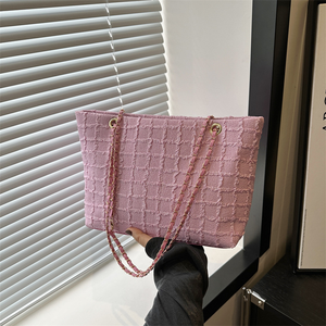 กระเป๋าโท้ทผู้หญิงใบใหญ่ กระเป๋าสะพายแฟชั่นดีไซน์เนอร์ กระเป๋าหรูสำหรับเดินทาง กระเป๋าถือผู้หญิง - Product Image 6