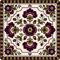 Tapis de Mahjong Pliable Portable en Néoprène de Luxe Moderne Personnalisé Premium Antidérapant et Imperméable pour Table de Jeu