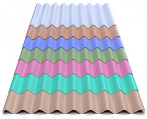 Panneau de toiture en PRV ignifuge de classe B1, en <span class=keywords><strong>fibre</strong></span> de verre renforcée, pour éclairage naturel - Product Image 3