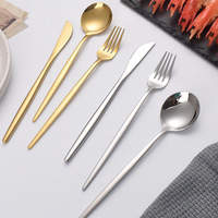 Ensemble de cuillères à soupe en acier inoxydable de qualité 410, poli miroir, réutilisables pour hôtel, restaurant, restauration, vente en gros