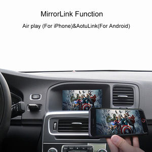 <span class=keywords><strong>Carplay</strong></span> sans fil pour <span class=keywords><strong>Volvo</strong></span> V40 V60 S60 <span class=keywords><strong>XC60</strong></span> S80 2014-2017 MirroLink AirPlay Radio Support Original Microphone And Touch - Product Image 3