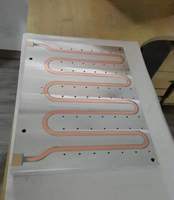 MAIWEI Conception personnalisée de tubes d'échangeur de chaleur en plaque froide en aluminium et tubes en cuivre