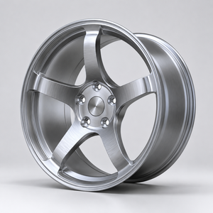 Jantes forgées de 15, 16, 17, 18, 19, 20, 21 pouces, 5x112, <span class=keywords><strong>4x100</strong></span>, 5x114.3, 5x120, finition argent brossé, style concave Advan <span class=keywords><strong>Racing</strong></span> - Product Image 1