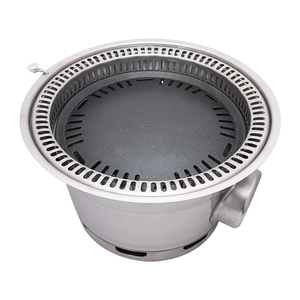 PINNOVO <strong>Bbq</strong> Charcoal Grill Korean Lower air Outlet <strong>Bbq</strong> Grill Commercial <strong>Indoor</strong> Grill <strong>Bbq</strong> Charcoal for Restaurant Party - Product Image 5