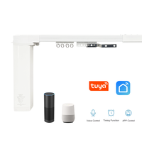 Robot de rideaux intelligents sans fil Alexa Google Home, moteur pratique pour la domotique de bureau et de maison, Tuya WiFi Zigbee