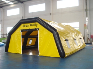 장시간 야외 팽창식 의료용 텐트 적십자 안전 야전병원 광고용 팽창식 판매용 - Product Image 5