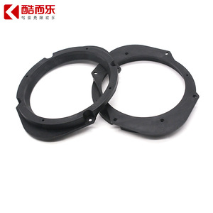 XDEC Car Audio 6.5 Inch Speaker <b>Spacers</b> Adapter For Mazda Haima Besturn Solid Black Plastic Pair - Product Image 1