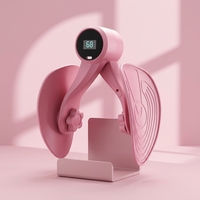 Entraîneur du plancher pelvien et des cuisses avec compteur LCD - Exerciceur de hanche réglable pour le yoga, le Pilates et la récupération